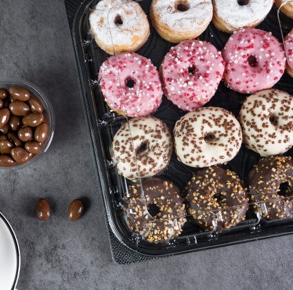 clear food packaging