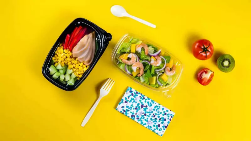 Two piece tamper evident packaging combines convenience & safety