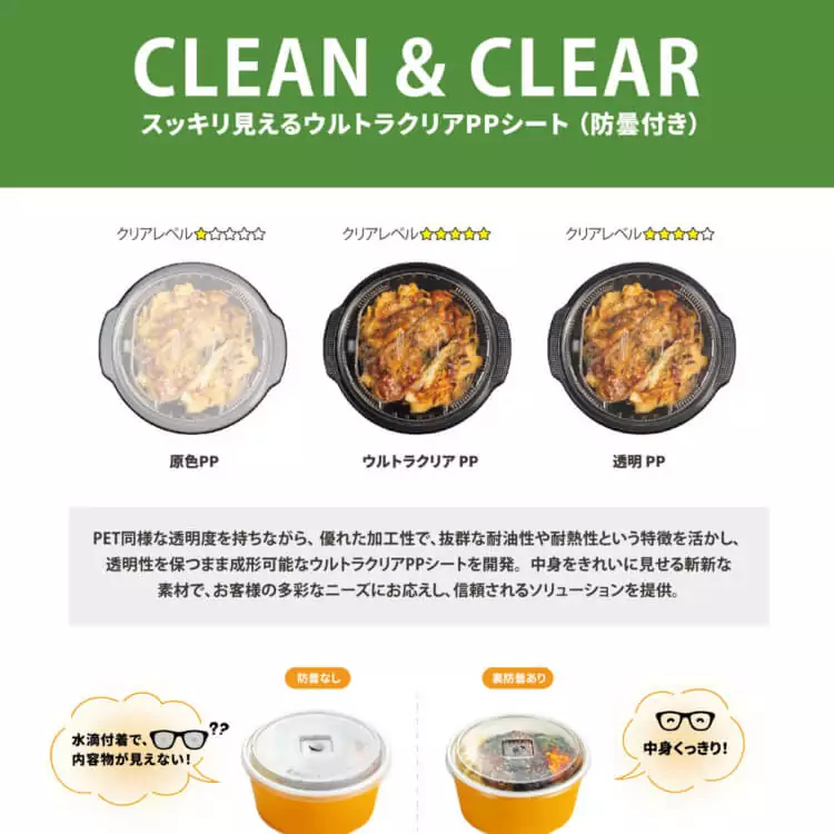 Ultra Clear Packaging Catalogs JP