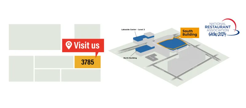The National Restaurant Association -Booth: South Building – 3785